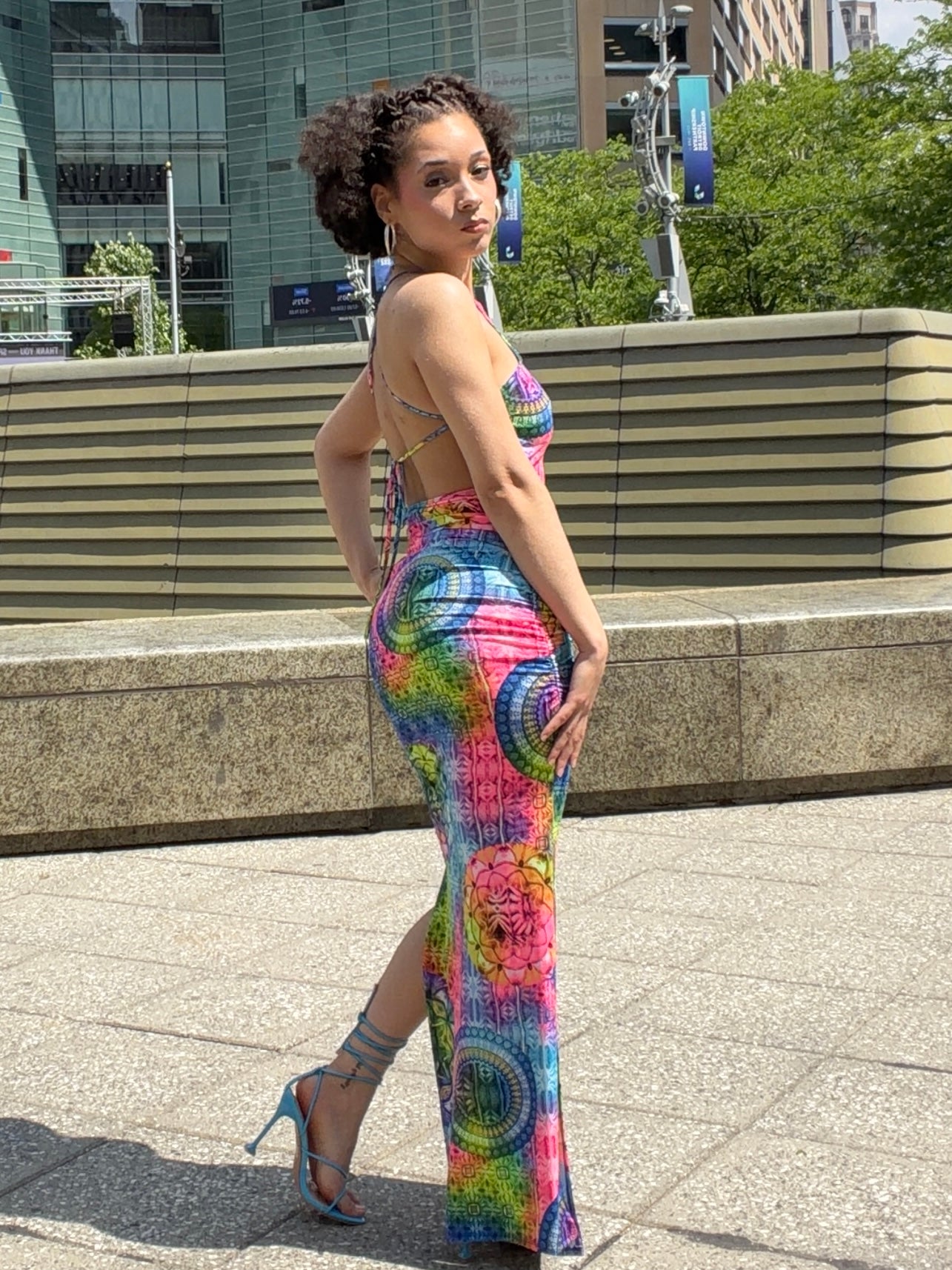 Kaleidoscope Dream Maxi Dress