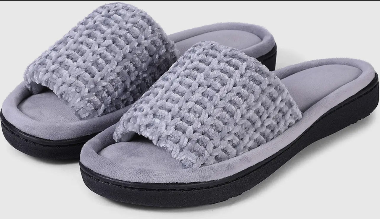 Nighty Night Plush Slippers (3 Colors)