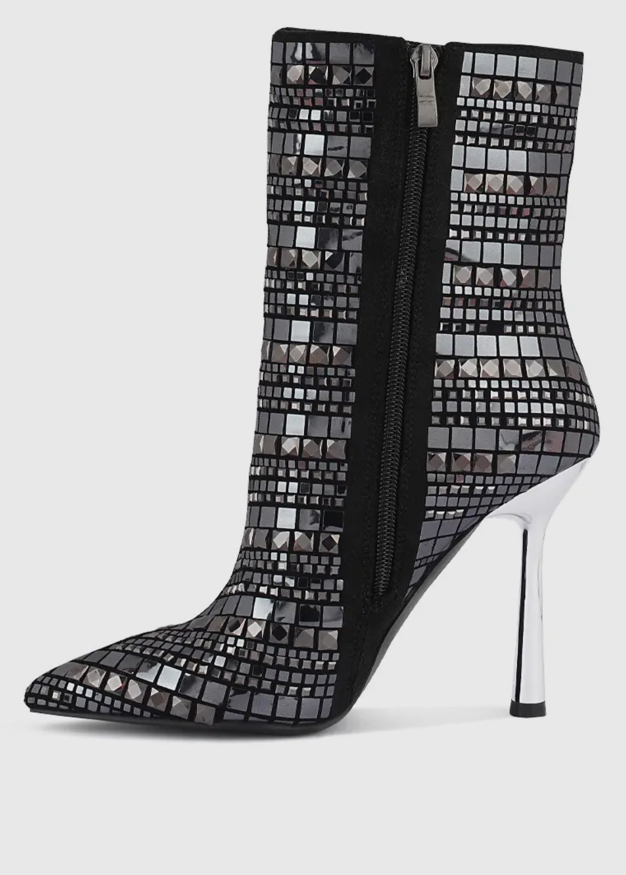 NYE Me Mirror Heel Boots