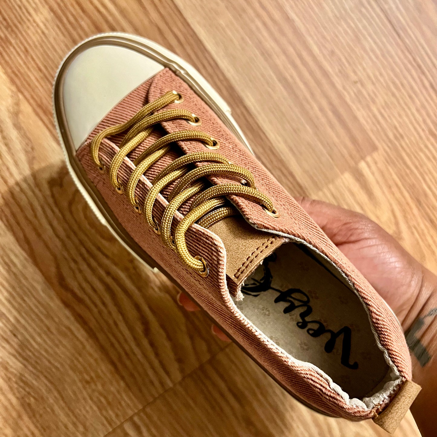 VERY G Chucky Rust Canvas Sneaker