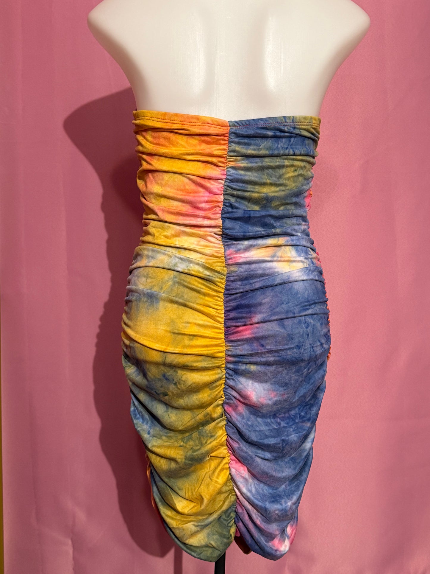 Dawn to Dusk Ruched Mini