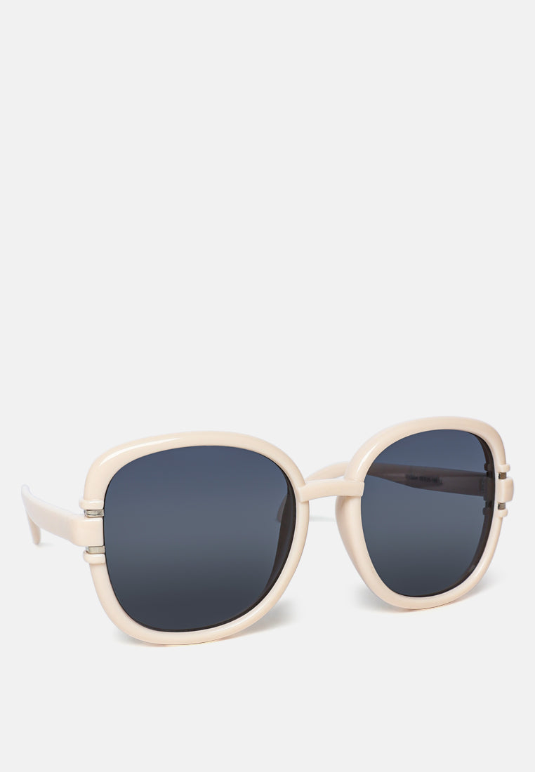 Non-Classic Oversized Oval Sunglasses