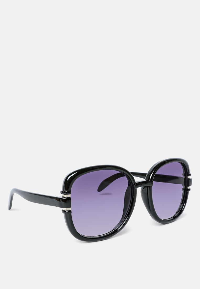 Non-Classic Oversized Oval Sunglasses