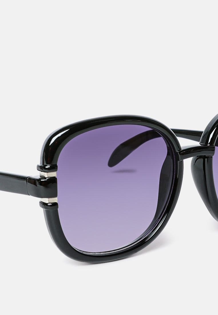 Non-Classic Oversized Oval Sunglasses