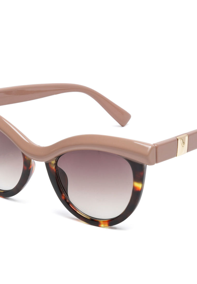 Printed Frame Cateye Sunglasses