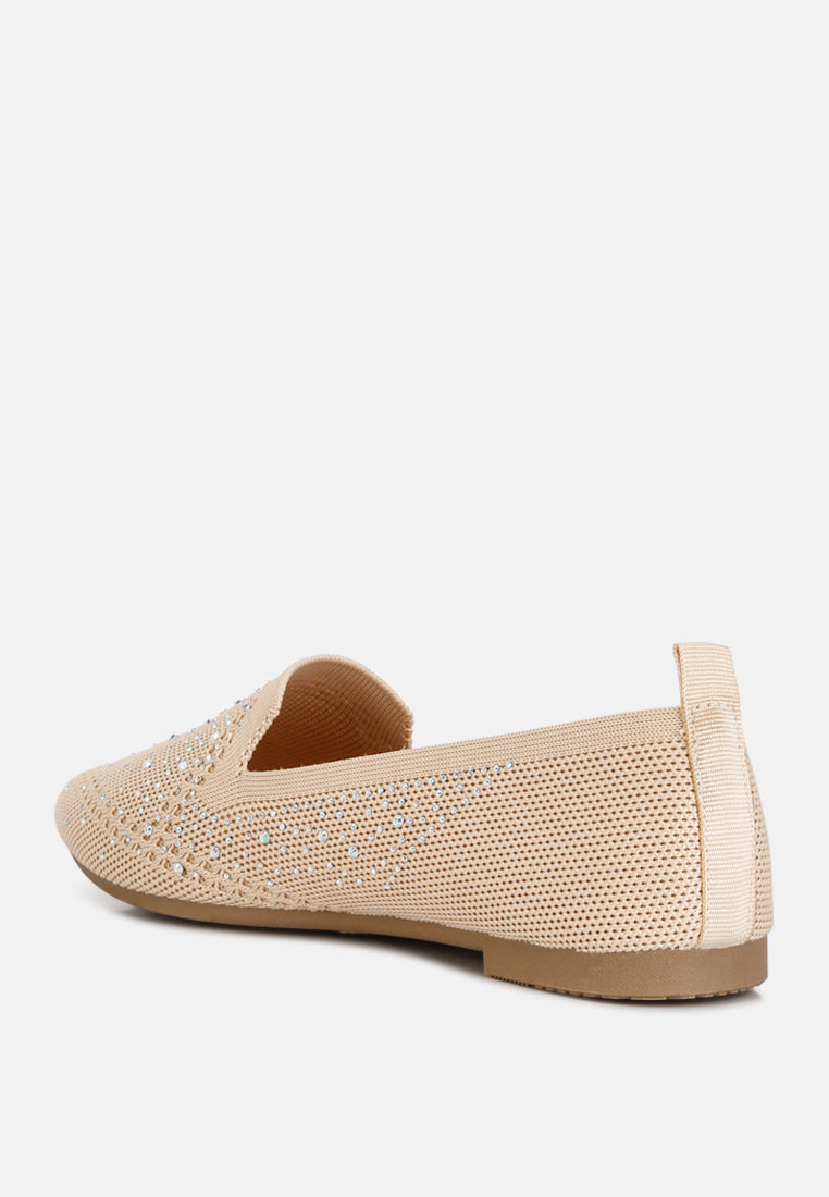 Bling Baby Rhinestone Embellished Pull Tab Loafers