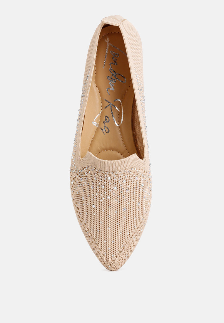 Bling Baby Rhinestone Embellished Pull Tab Loafers