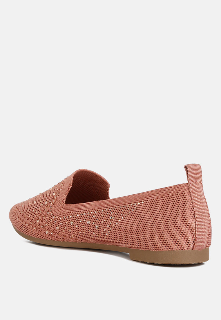 Bling Baby Rhinestone Embellished Pull Tab Loafers