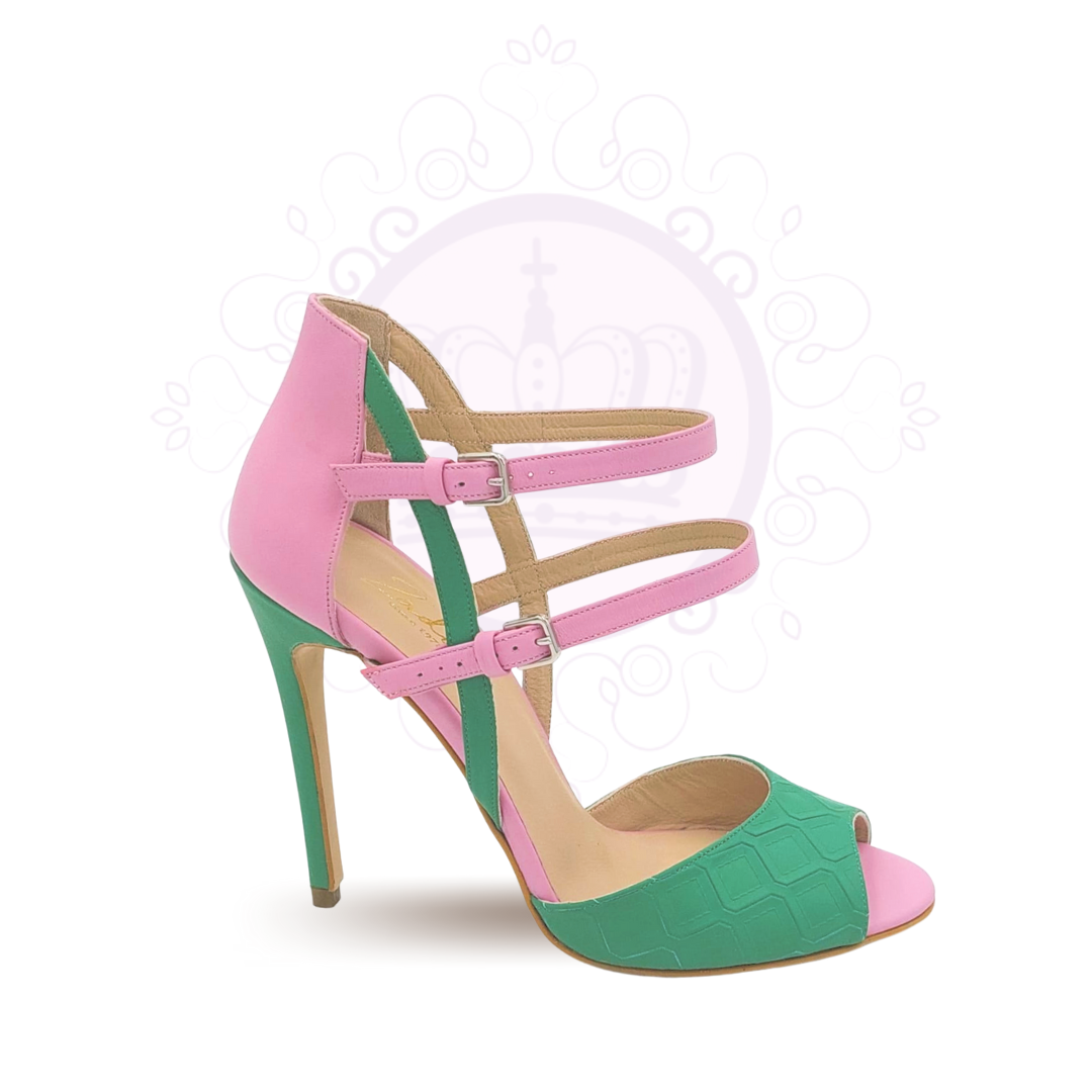 Over The TOP Open Toe Heel Sandals