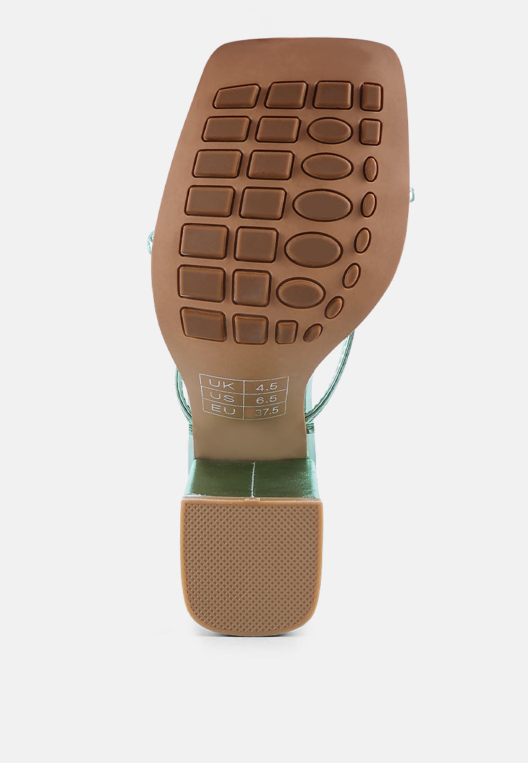 Savage Lace Up High Heel Sandals