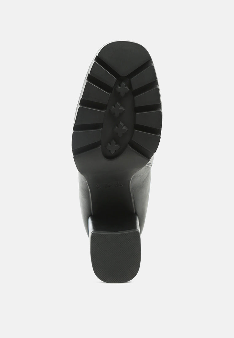 Rosalind Block Heeled Chelsea Boots
