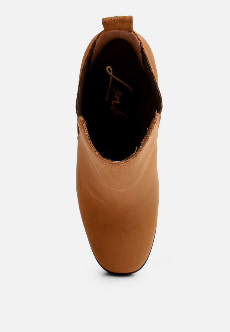 Rosalind Block Heeled Chelsea Boots