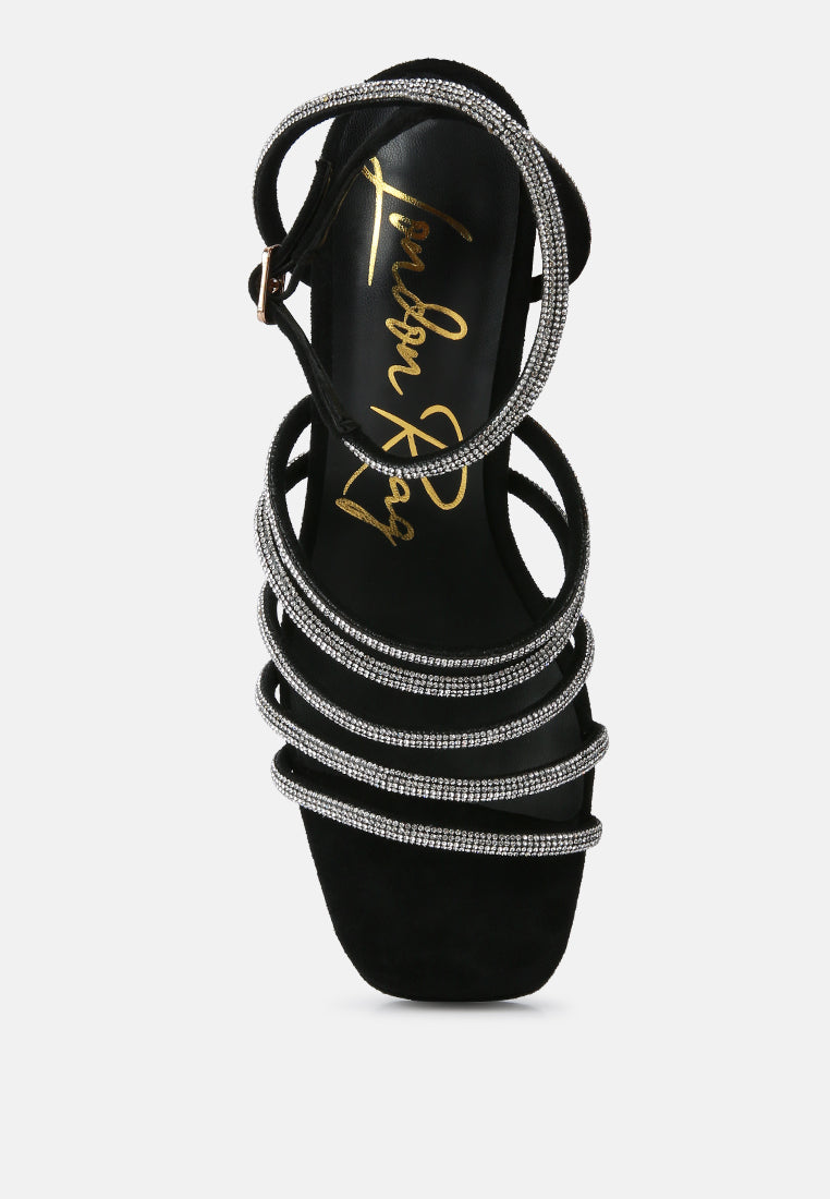 Trina High Block Heel Sandals