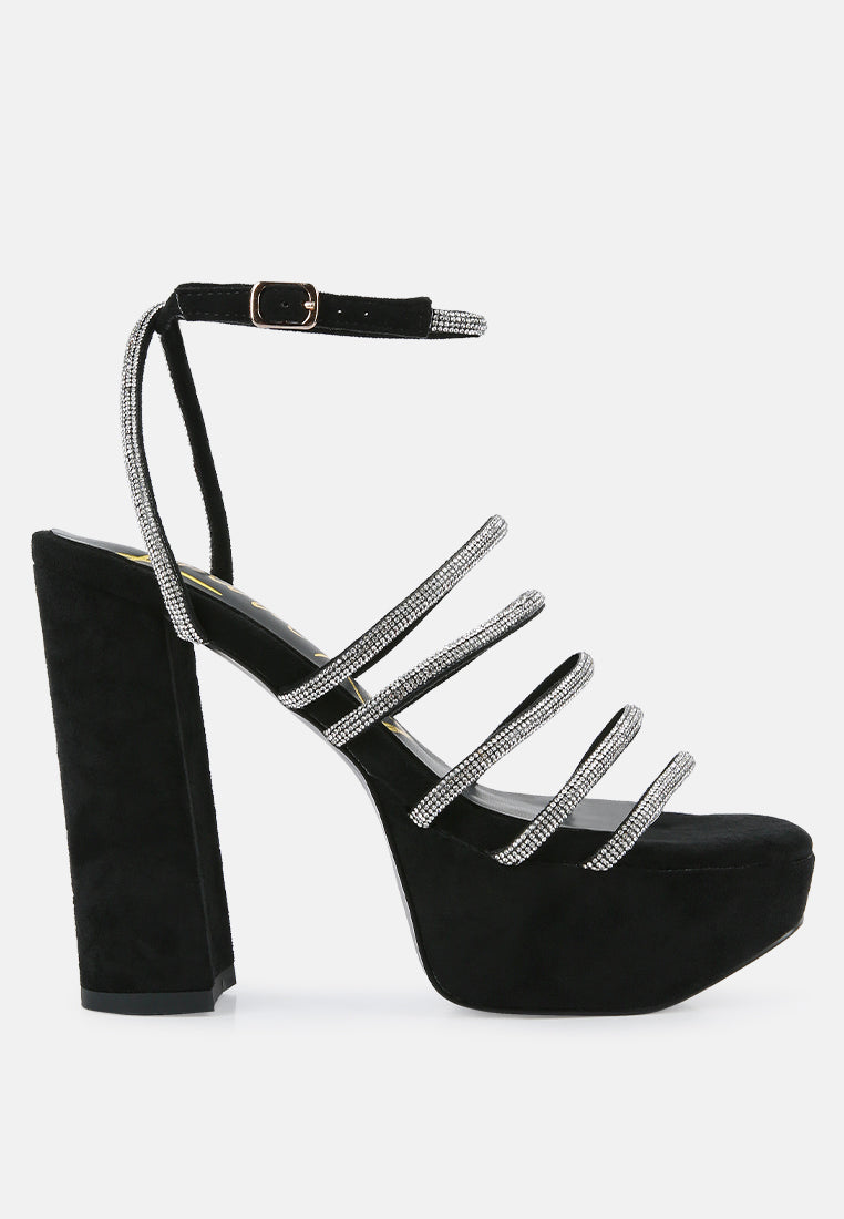 Trina High Block Heel Sandals