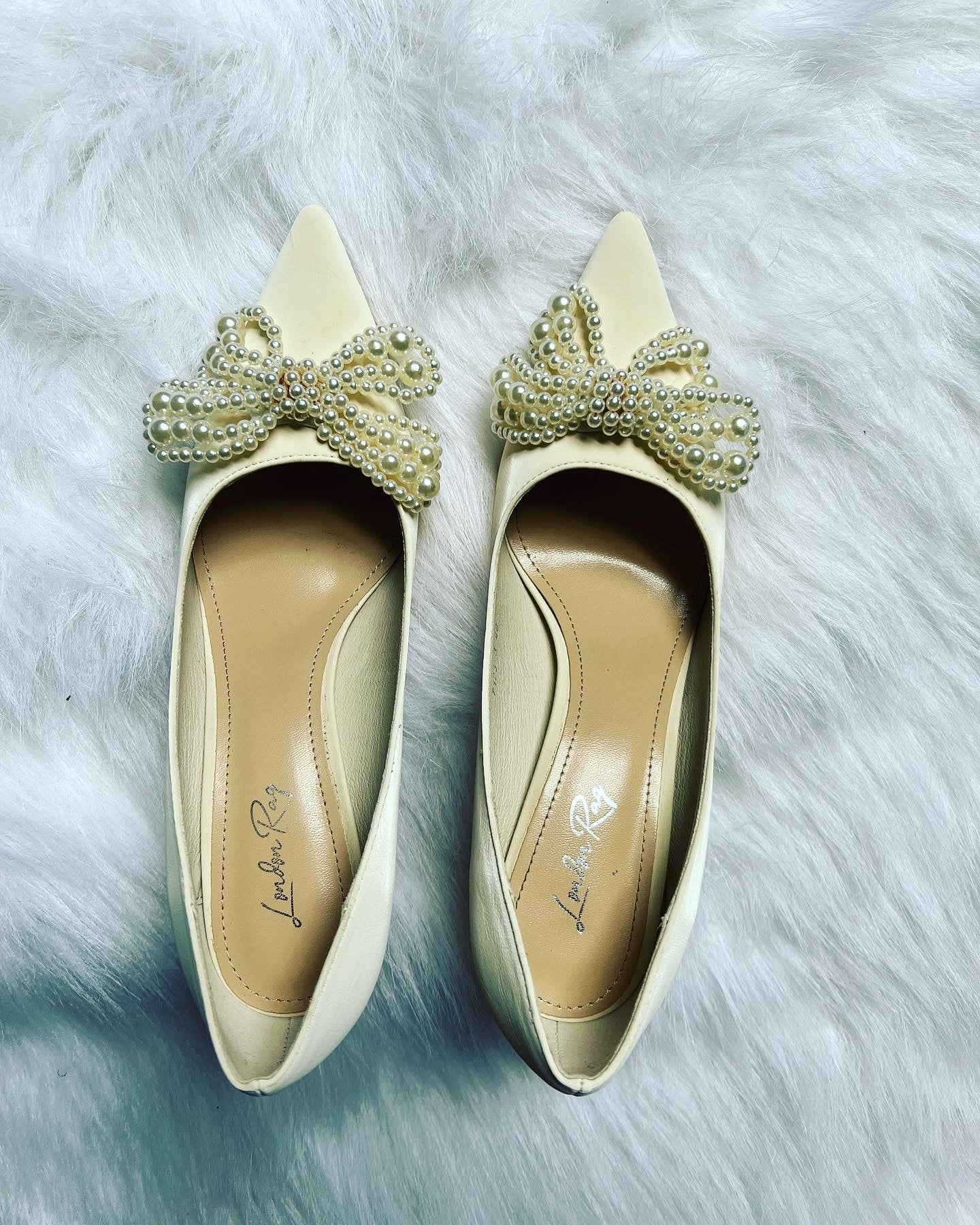 Pearl Perfection Heel Pump