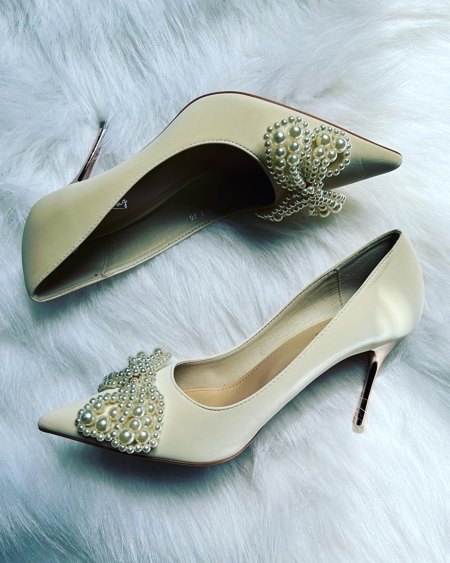 Pearl Perfection Heel Pump