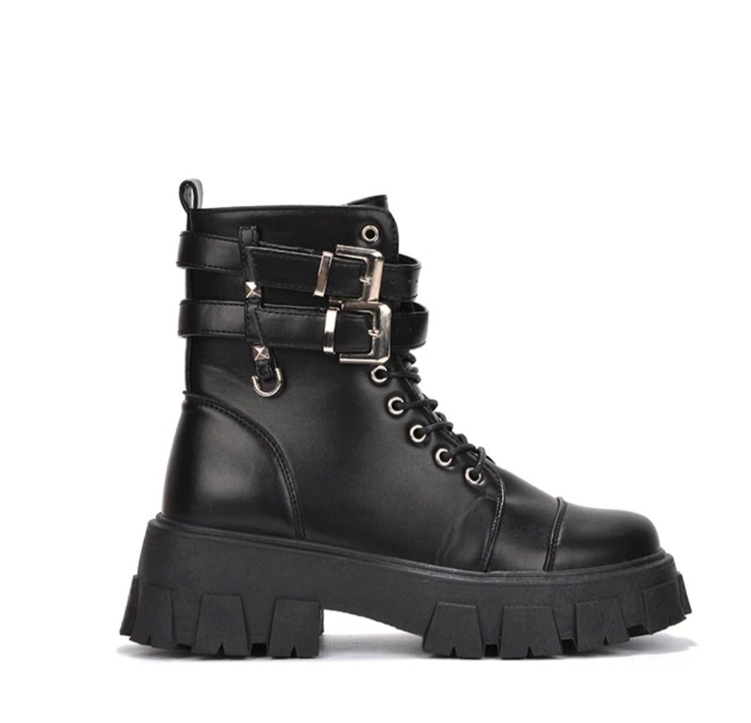 Her-She Combat Boot