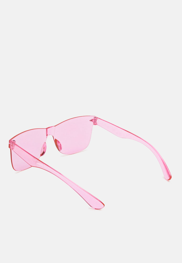 Pop Binge Square Frame Sunglasses