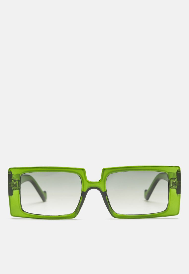 Rectangular Frame Sunglasses