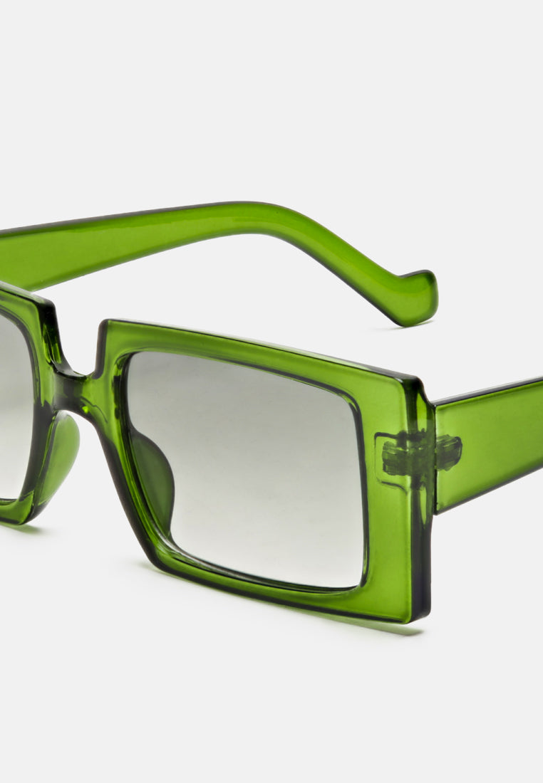 Rectangular Frame Sunglasses
