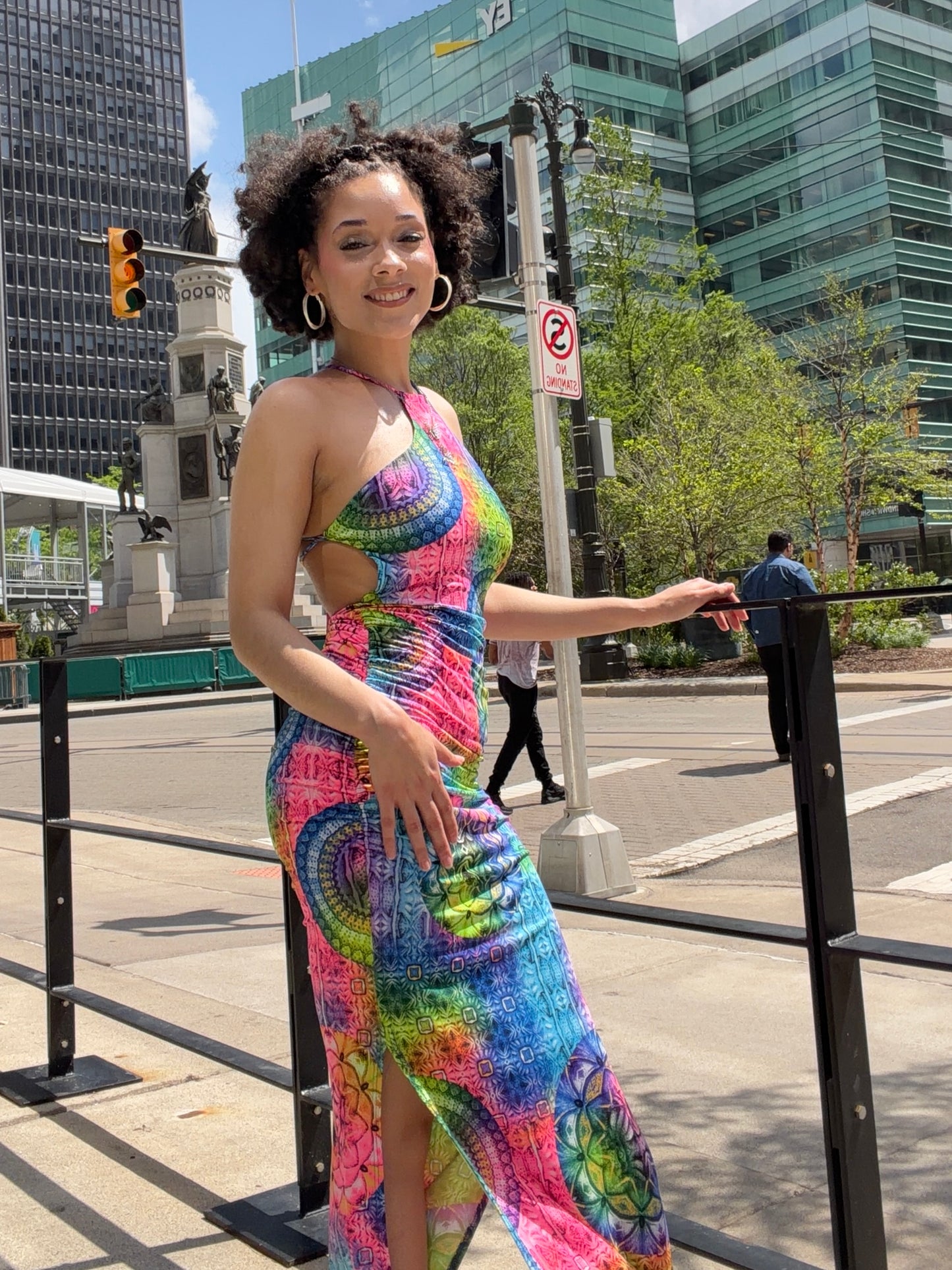 Kaleidoscope Dream Maxi Dress