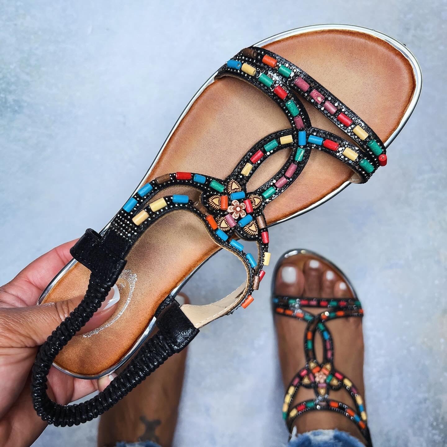 Boho QUEEN Flat Sandal