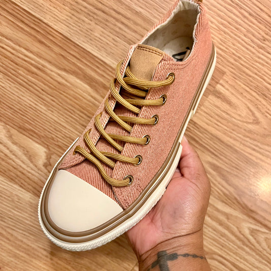 VERY G Chucky Rust Canvas Sneaker