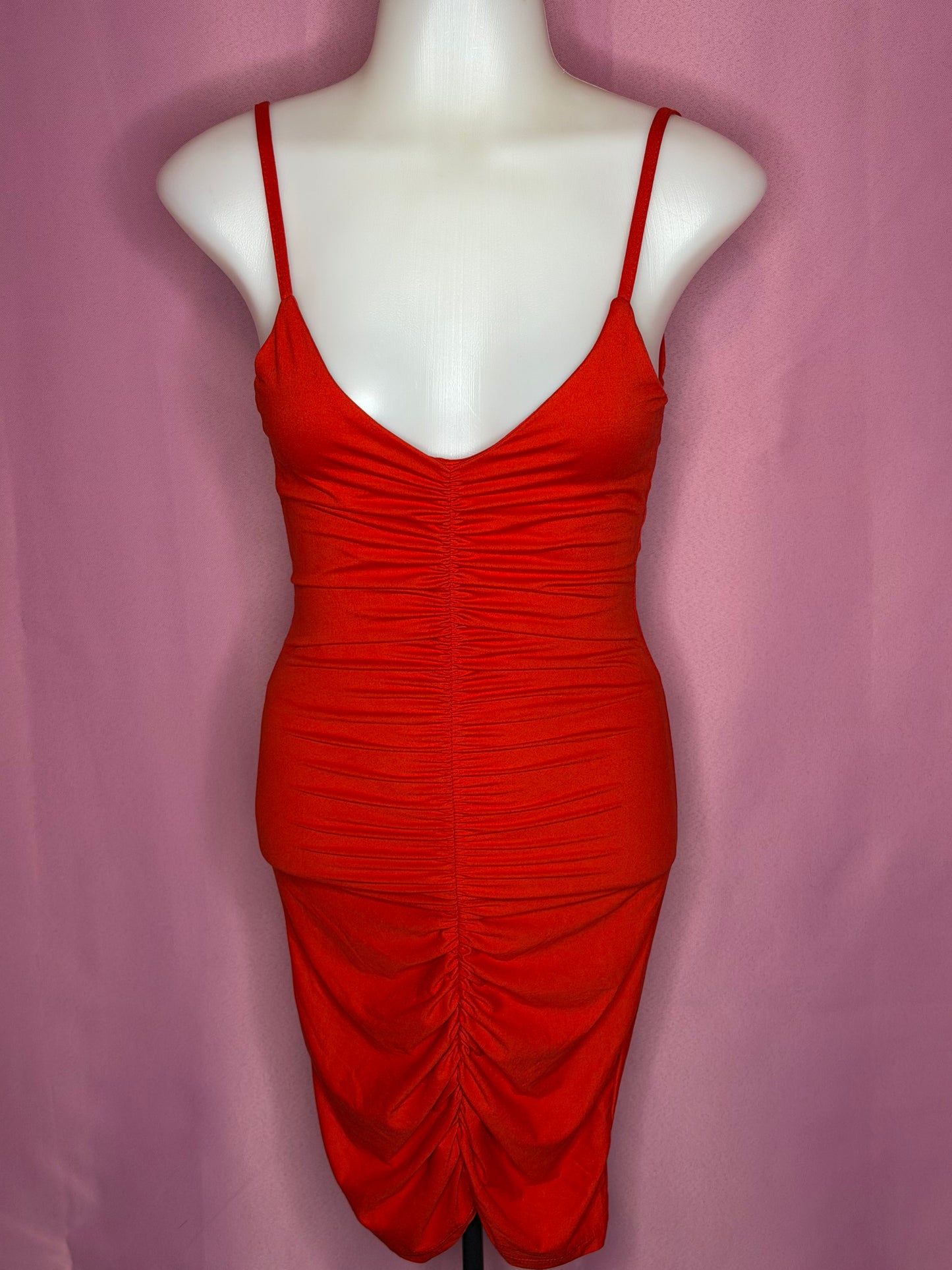 Spotlight Ruched Mini Dress