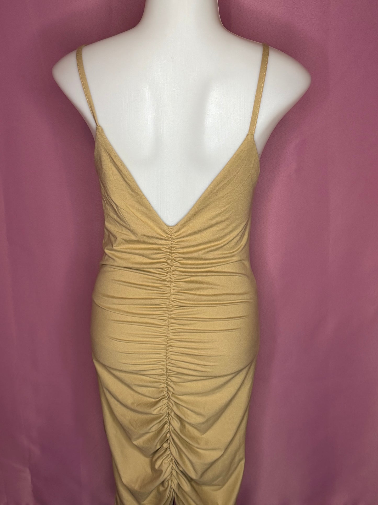 Spotlight Ruched Mini Dress