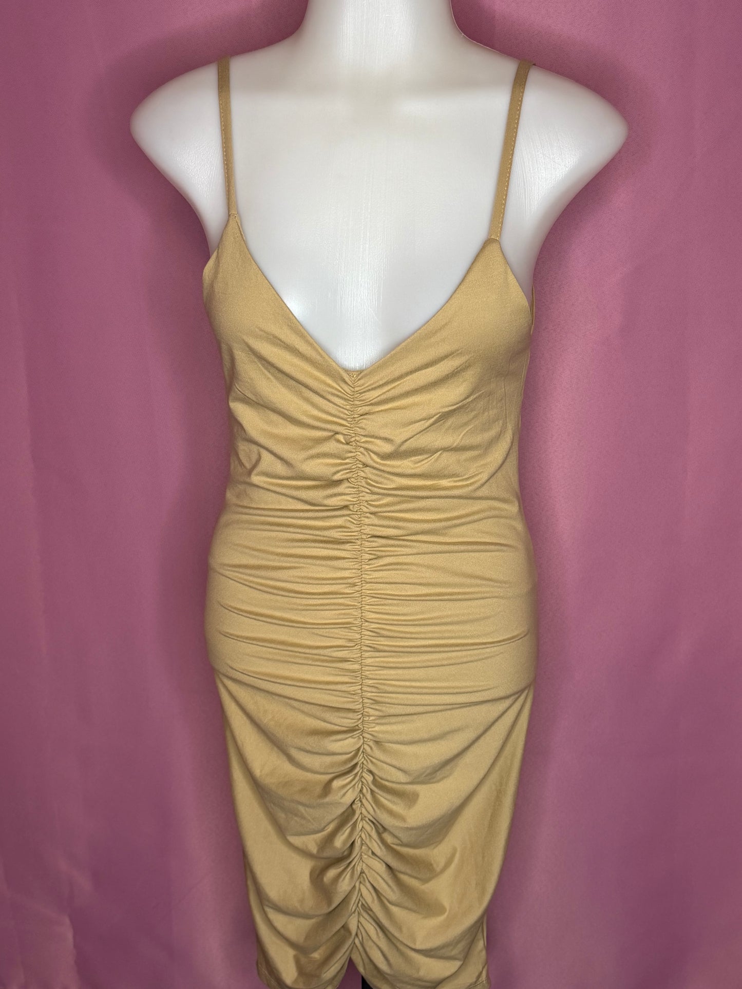 Spotlight Ruched Mini Dress