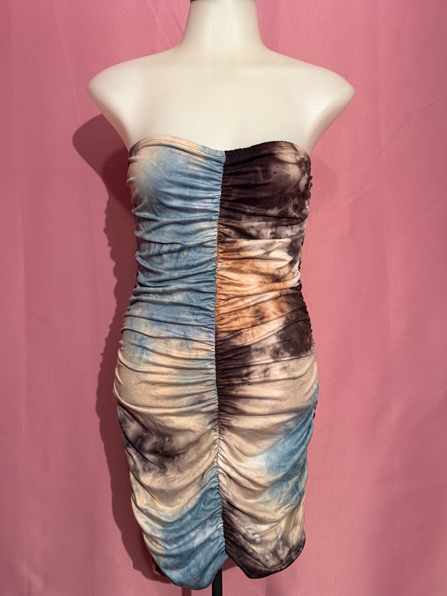Dawn to Dusk Ruched Mini