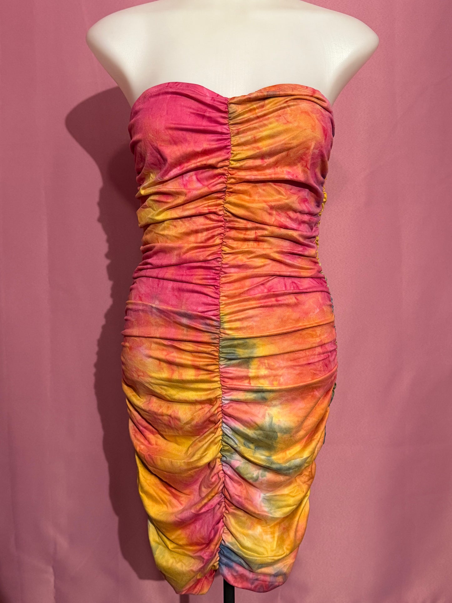 Dawn to Dusk Ruched Mini
