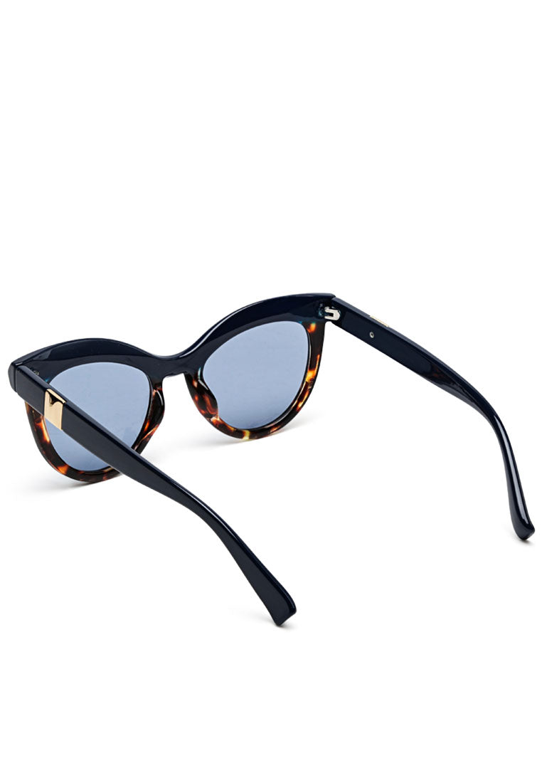 Printed Frame Cateye Sunglasses
