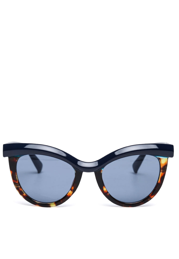 Printed Frame Cateye Sunglasses
