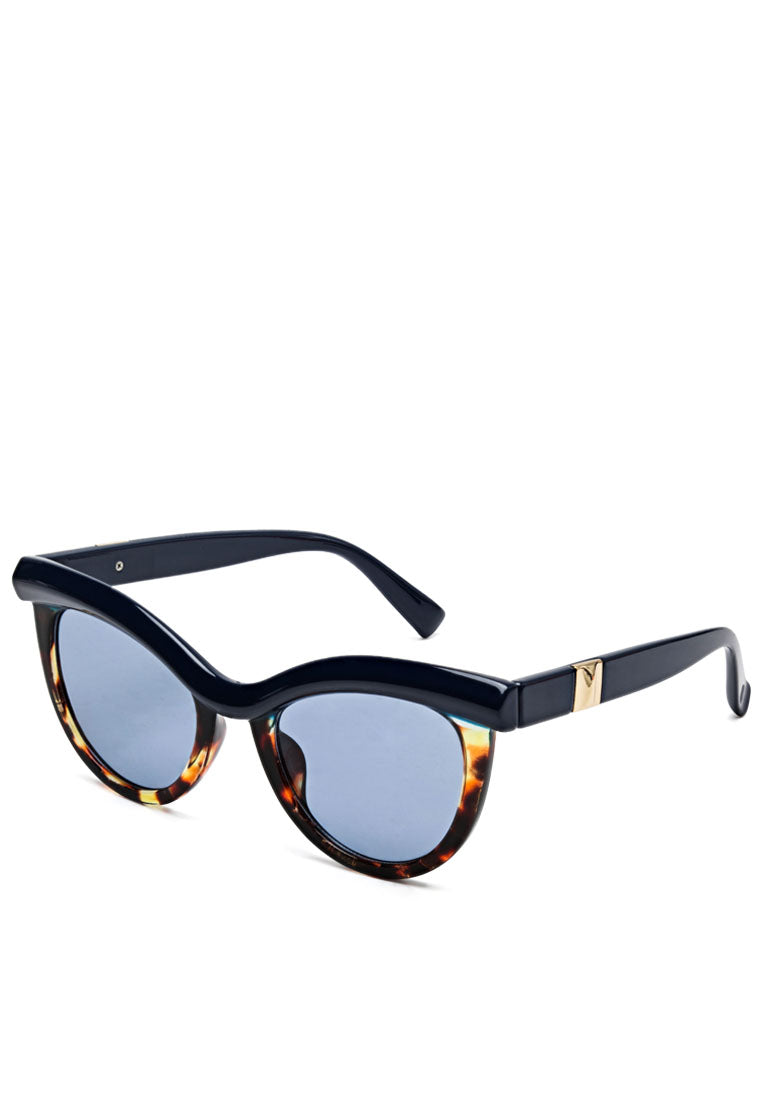Printed Frame Cateye Sunglasses