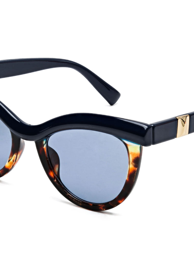 Printed Frame Cateye Sunglasses