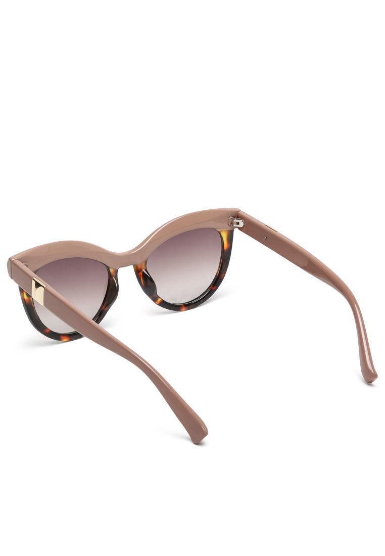Printed Frame Cateye Sunglasses