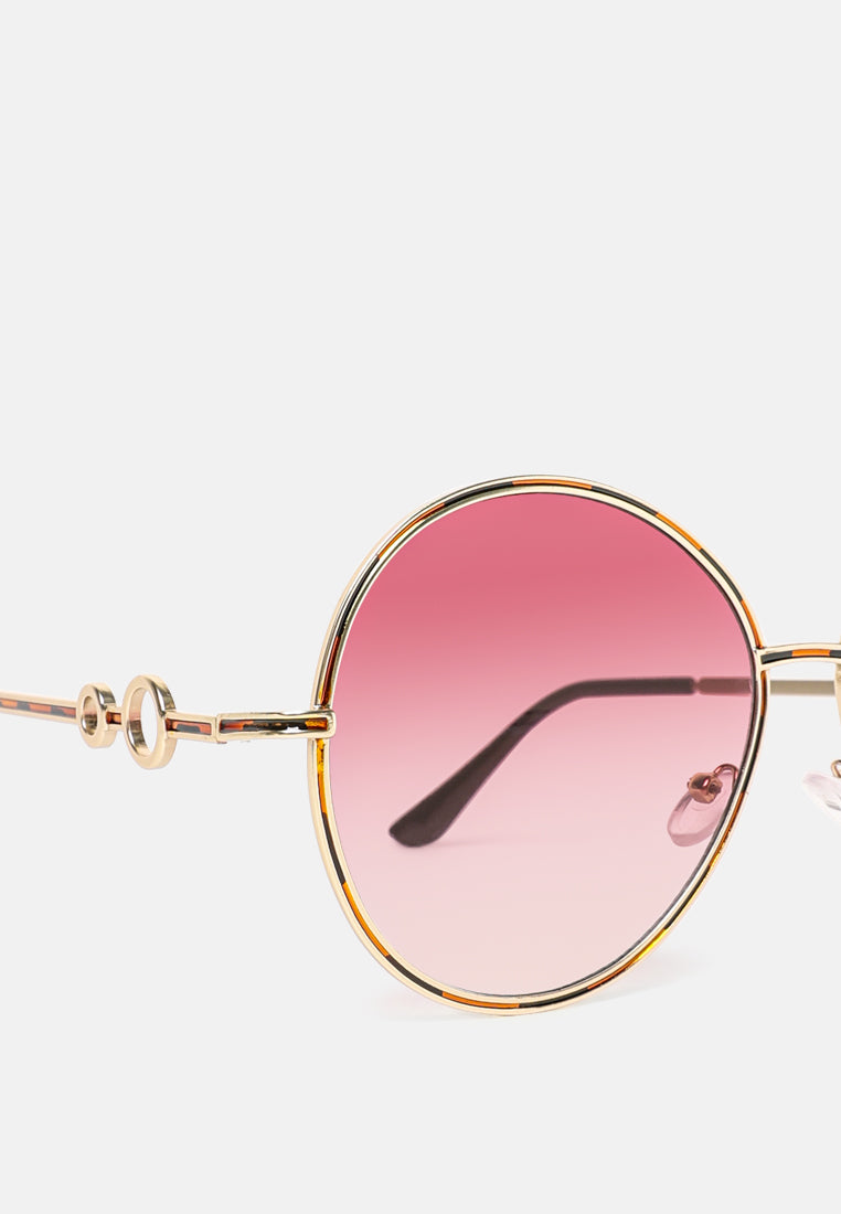 Oversized Full Rim Oval Sunglasses