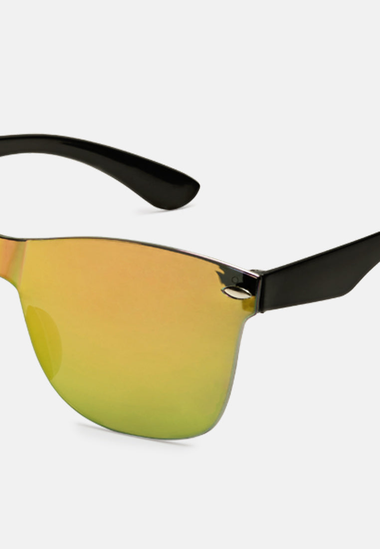 Pop Binge Square Frame Sunglasses