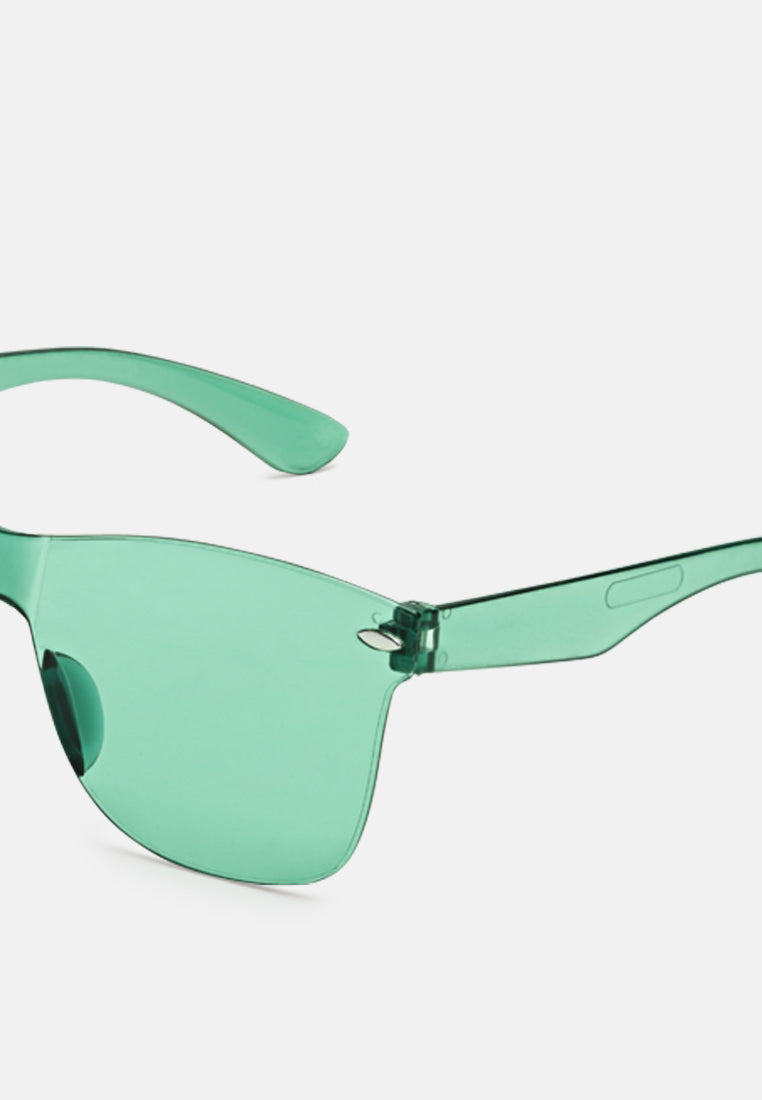 Pop Binge Square Frame Sunglasses