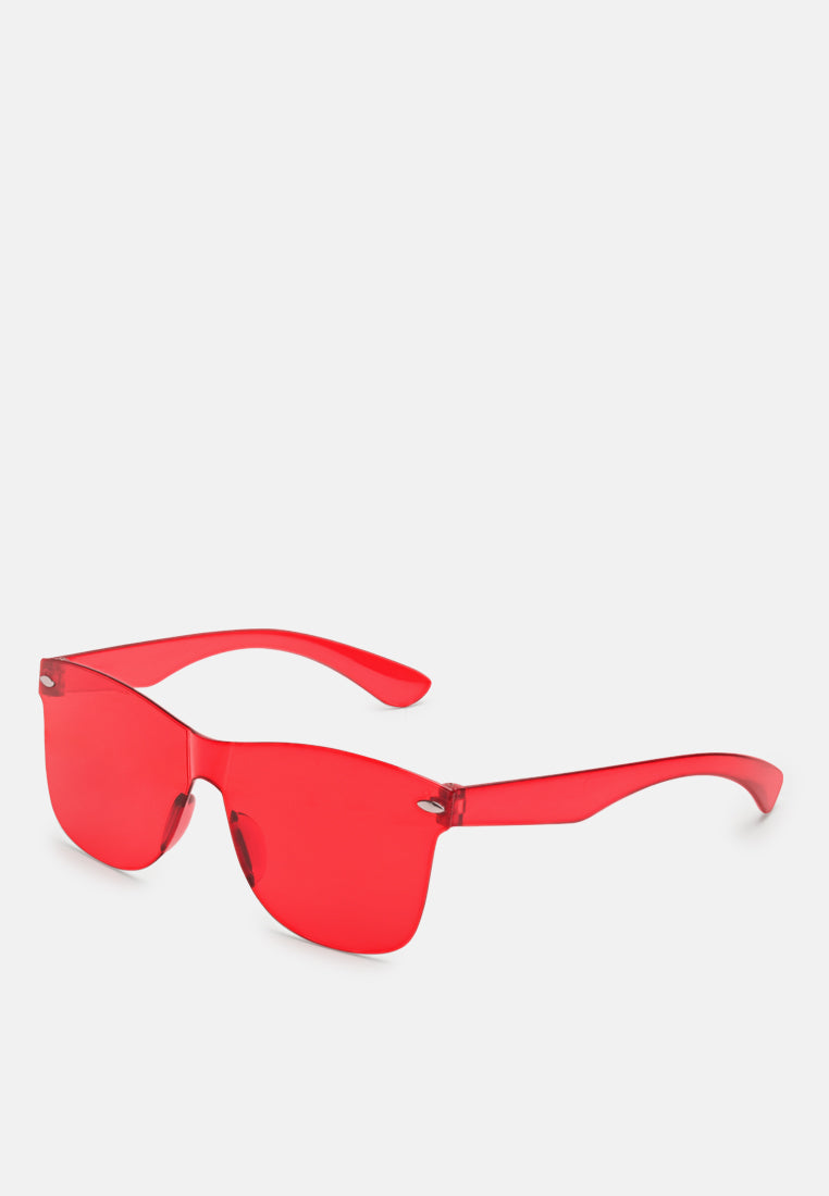 Pop Binge Square Frame Sunglasses