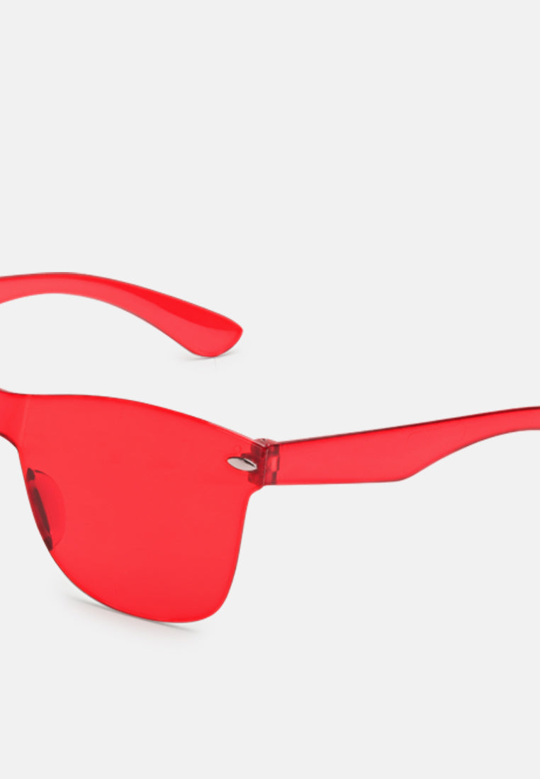 Pop Binge Square Frame Sunglasses
