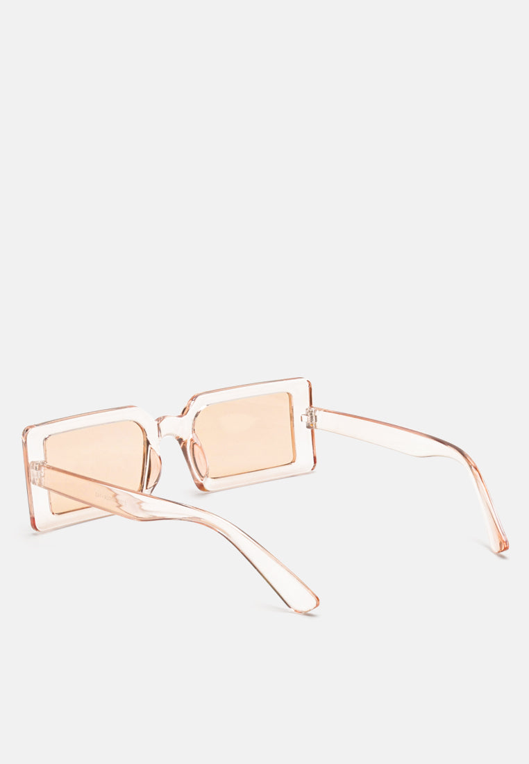 Rectangular Frame Sunglasses