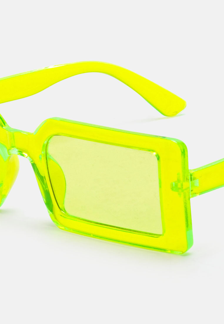 Rectangular Frame Sunglasses