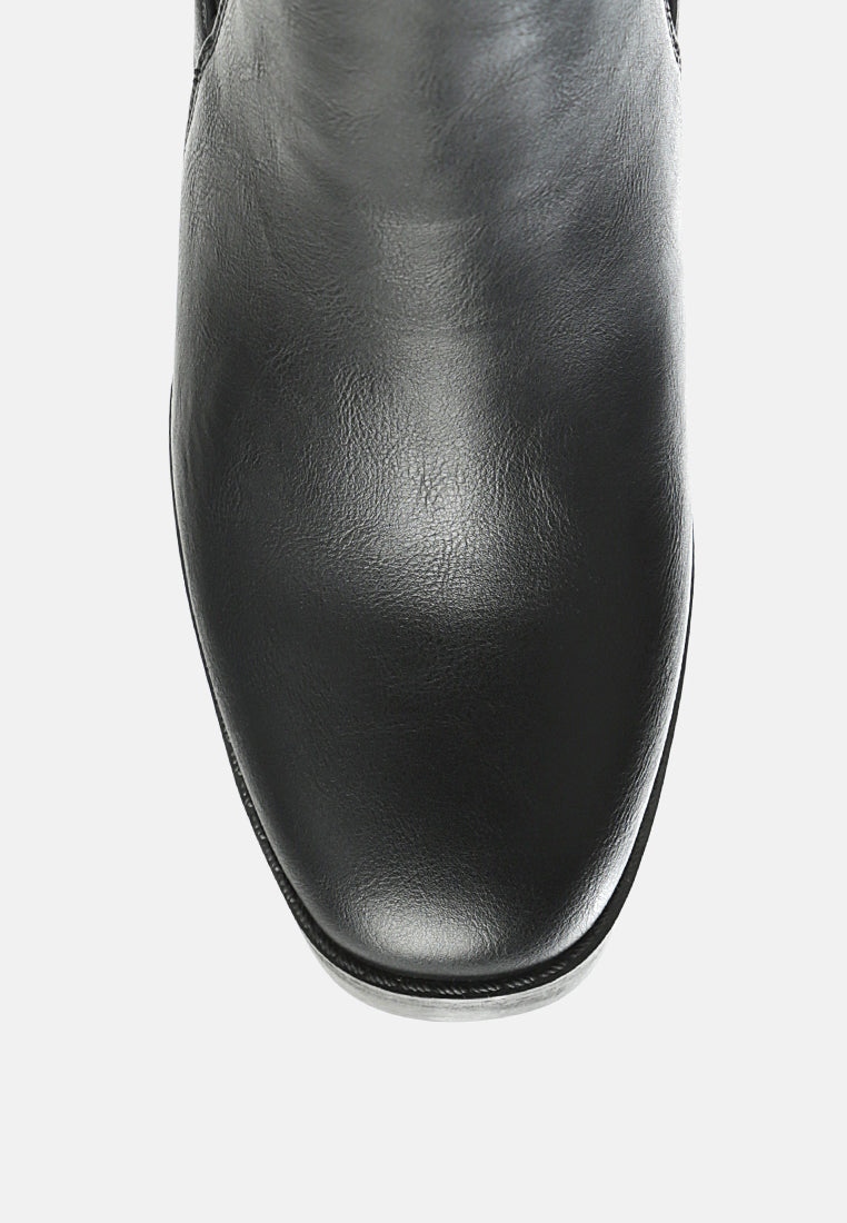 Rosalind Block Heeled Chelsea Boots