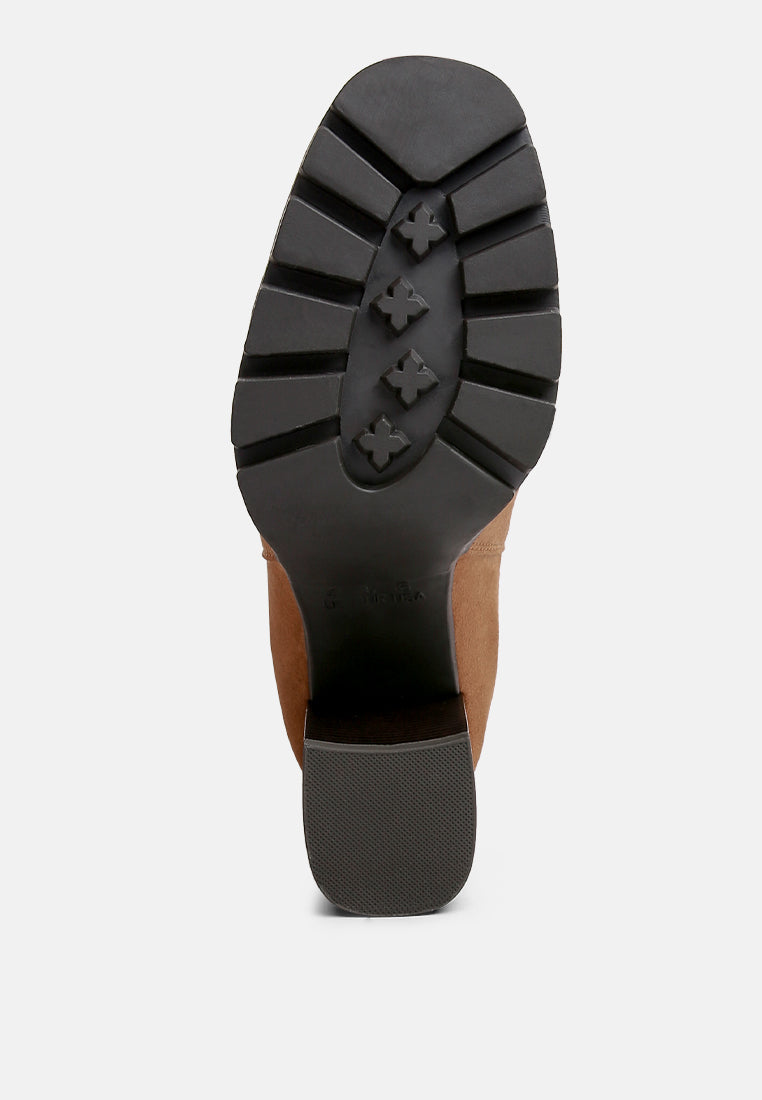 Rosalind Block Heeled Chelsea Boots