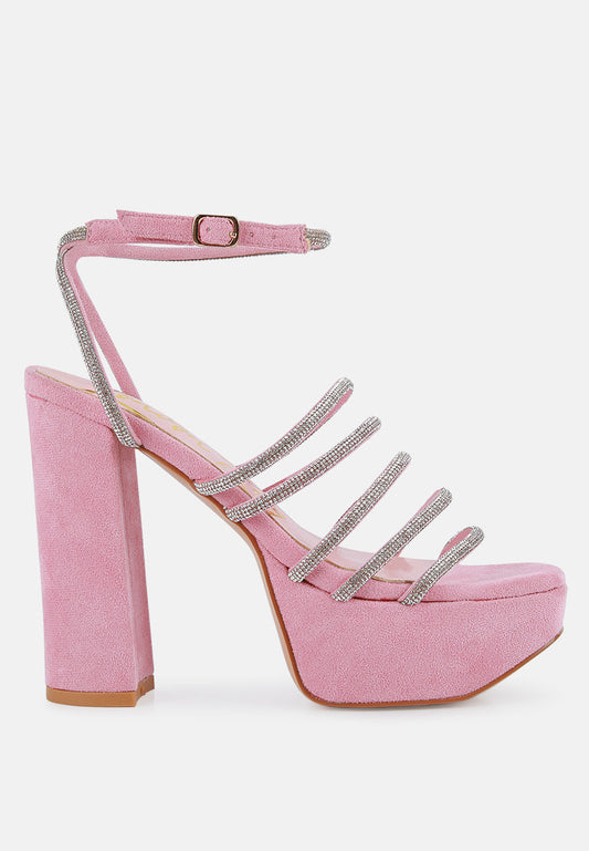 Trina High Block Heel Sandals